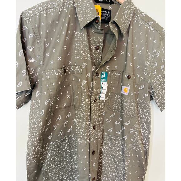 Carhartt Rugged Flex Relaxed-Fit Lightweight Shirt - Picture 3 of 8